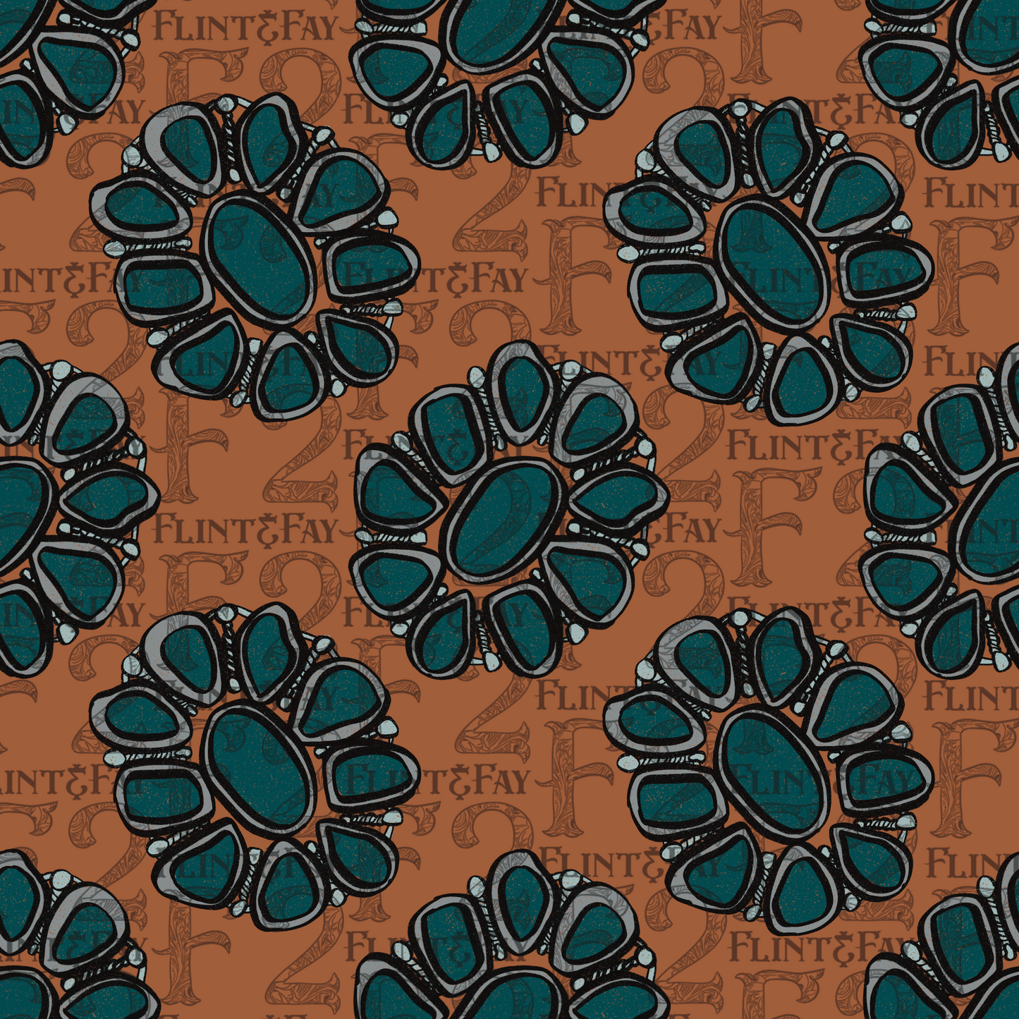 Pendant Rust Seamless