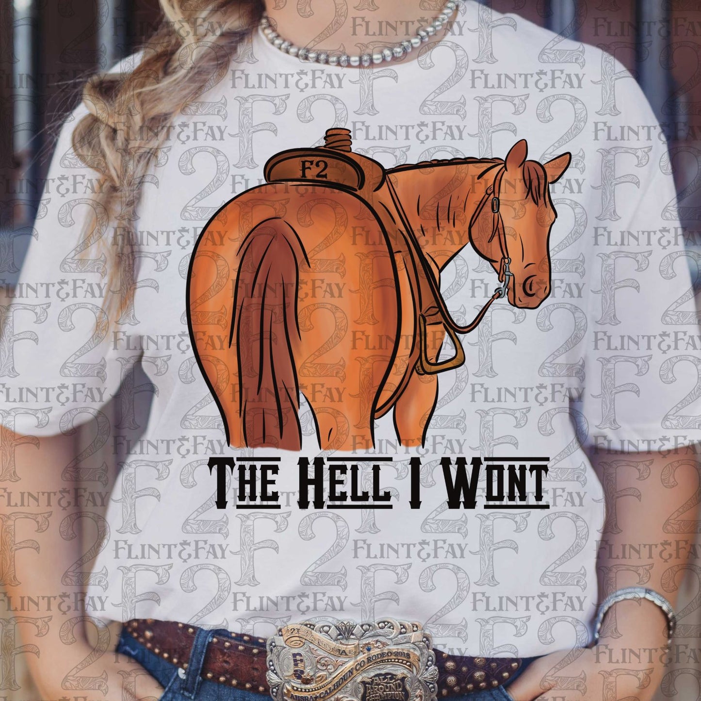 “Lena “  Western Horse PNG