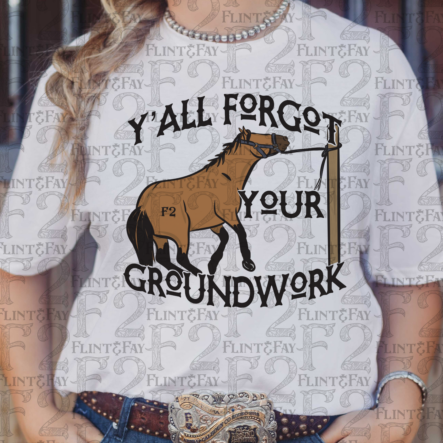 Y’all Forgot Your Groundwork PNG