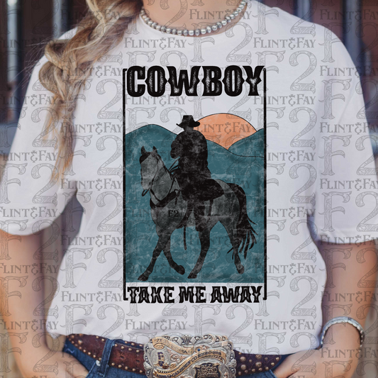 Cowboy Take Me Away PNG